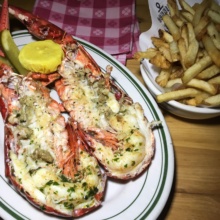 Gluten-free lobster and fries from Connie and Ted's